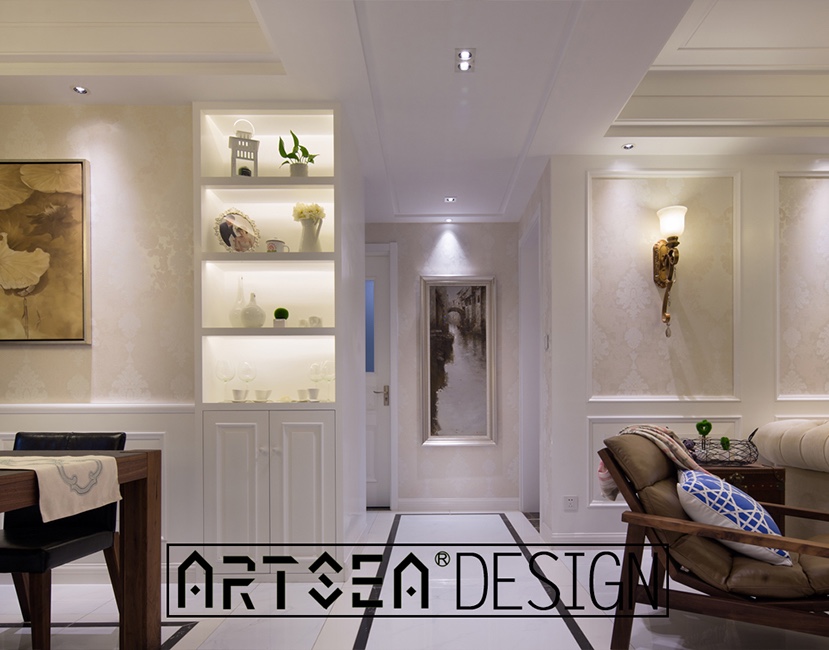 南京公海7108优惠大厅设计装饰—家装案例